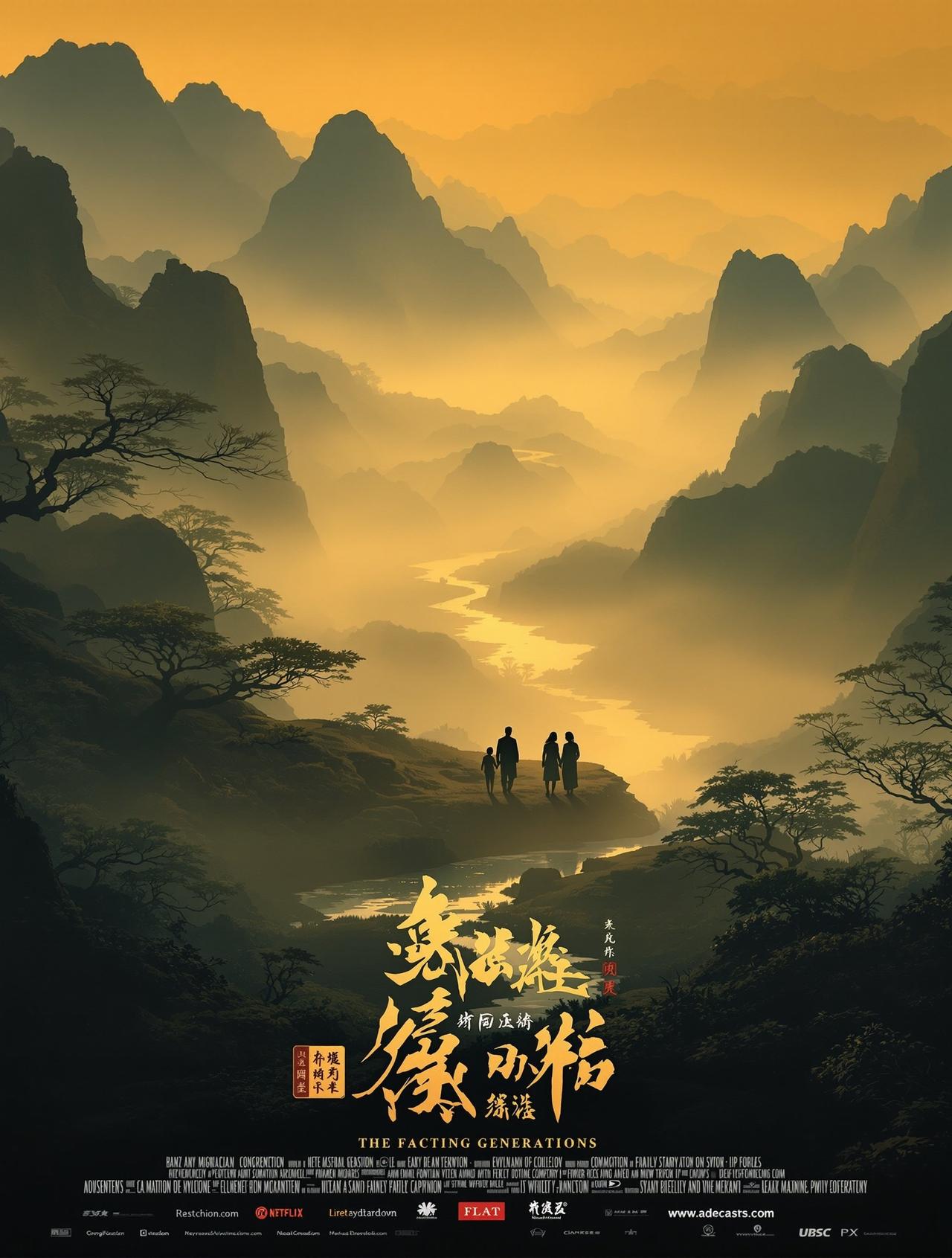 骚火影视作品《山河故人》海报